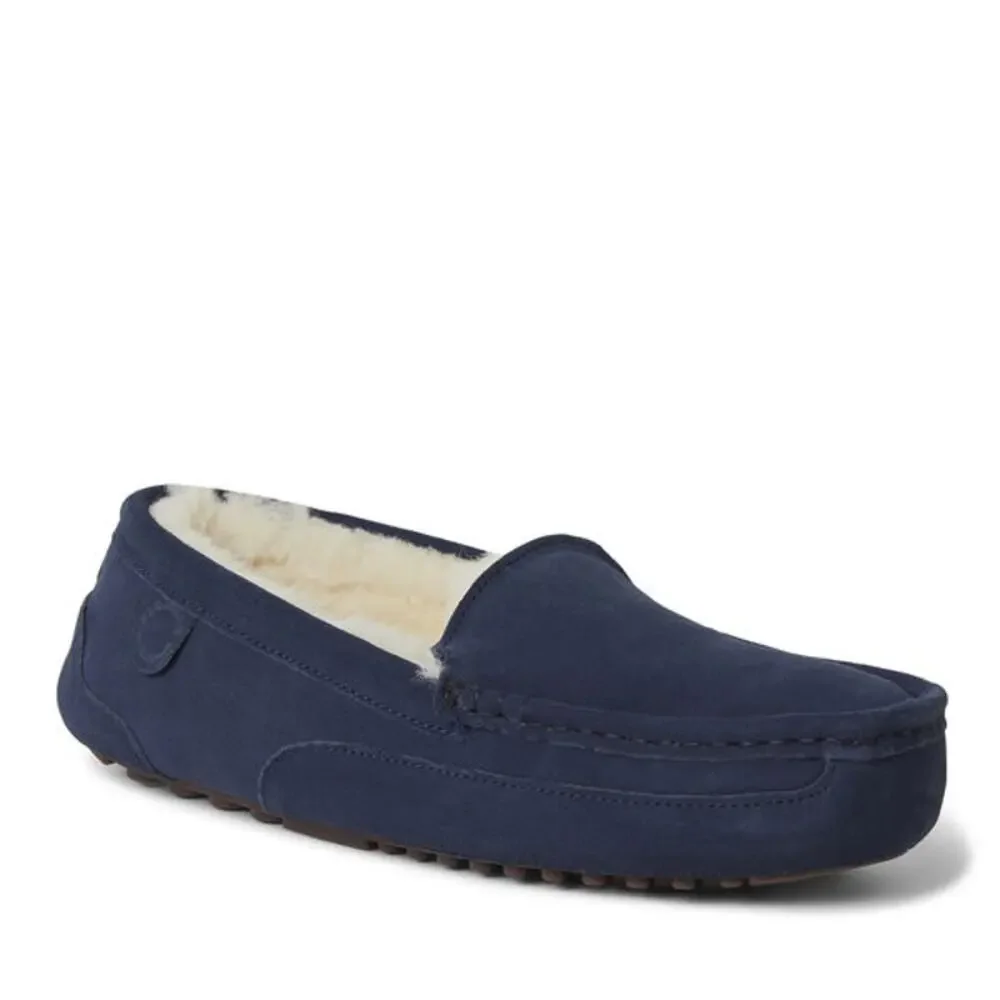 Fireside by Dearfoams Mens Melbourne Genuine Shearling  Slipper Size 9 NEW